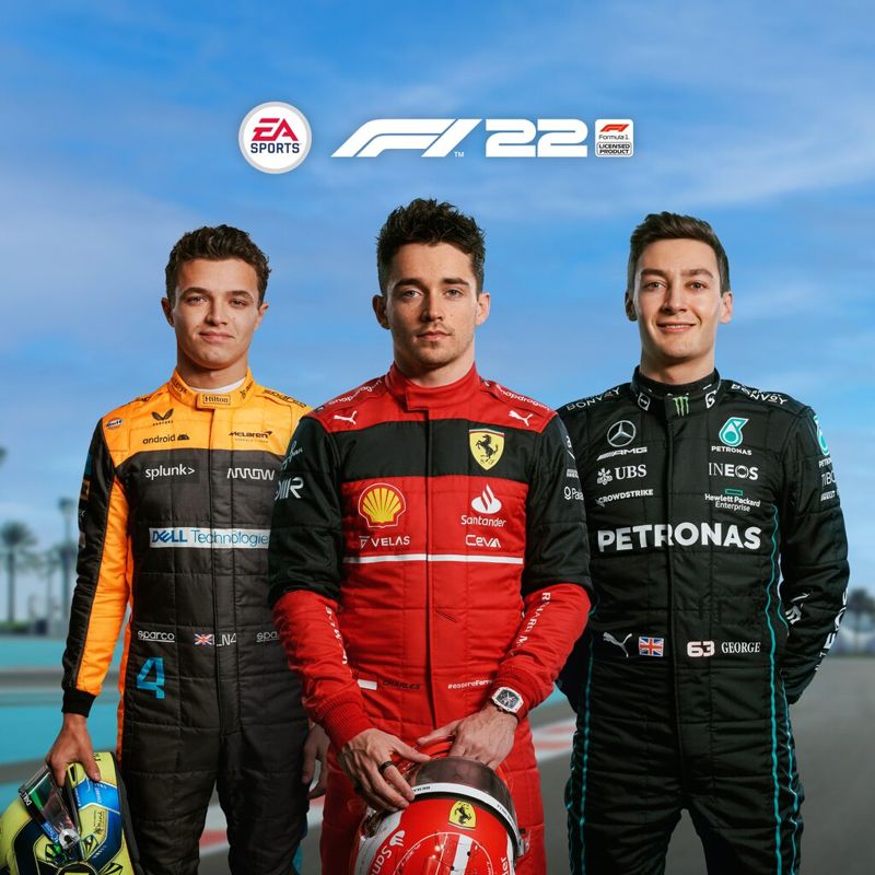 F1 22 box art for Playstation 4